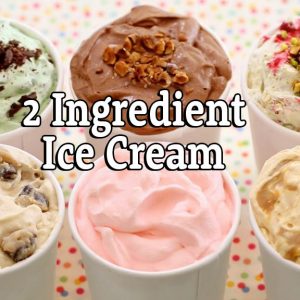 2 Ingredient Homemade Ice Cream