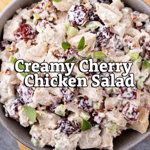 Creamy Cherry Chicken Salad