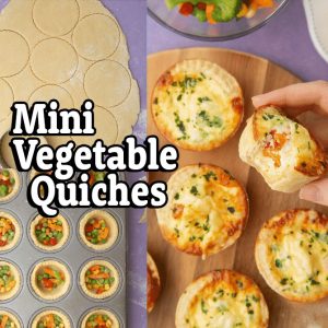 Mini Vegetable Quiches
