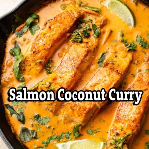 Salmon Coconut Curry – Zoom Monday March 6, 2023 at 6:30 pm EST