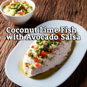 Coconut Lime Fish with Avocado Salsa - Zoom Monday March 10, 2025 @ 6:30 PM
