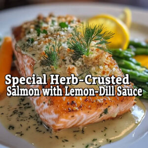 Herb-Crusted Salmon With Lemon-Dill Sauce – Zoom Monday April 28, 2025 @ 6:30 PM